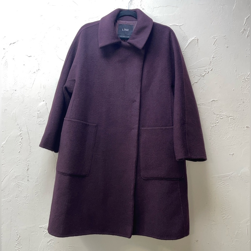 LINE the Label Plum Coat